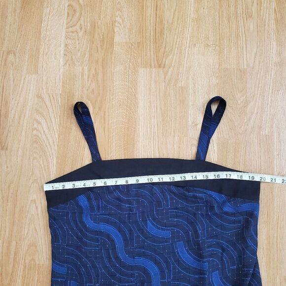 Trouve Colorblock Slip Dress Size Small - Picture 9 of 10